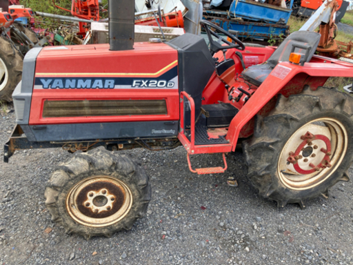 ヤンマートラクターFX20D  ロータリー付き 4WD (Yanmar Tractor FX20D)