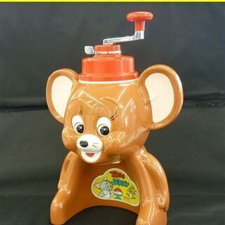 ☆きょろきょろジェリー かき氷器 当時物 TIGER 氷削り器 ABL-1000