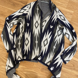 ミッキー柄ガーディガン