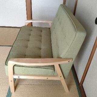 二人がけソファー　譲ります！の画像