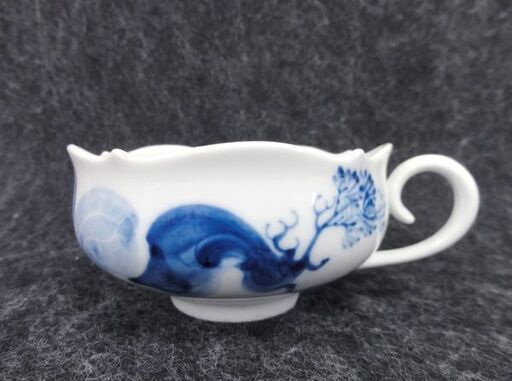 美品 マイセン ブルーオーキッド ティーカップ＆ソーサー 2客セット Meissen 札幌 中央区