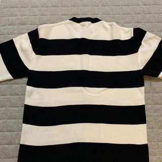 メンズ服　ニット　10分丈の画像