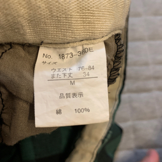 メンズ服　ハーフパンツの画像