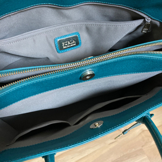 FURLA トートバッグ 海外購入品／グリーン 緑 カバン フルラの画像