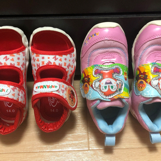 【14･15cm】アンパンマン履物