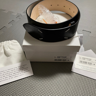 21SS☆Maison Margiela/マルジェラ 4ステッチ レザー ベルトの画像