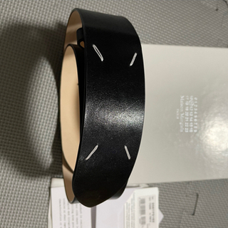 21SS☆Maison Margiela/マルジェラ 4ステッチ レザー ベルトの画像