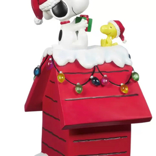 ☆コストコ スヌーピー クリスマス ドッグハウス☆の画像