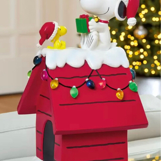 ☆コストコ スヌーピー クリスマス ドッグハウス☆の画像