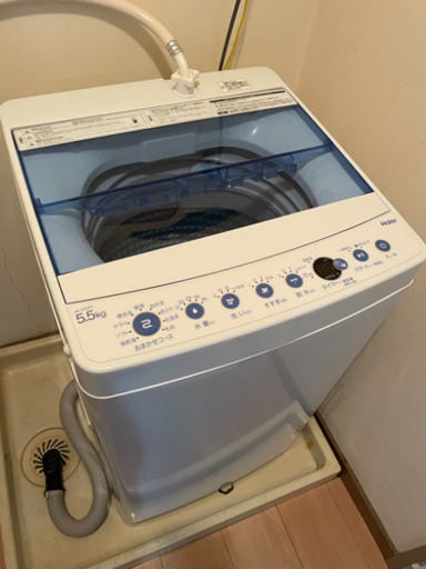 美品！ハイアール　JW-C55FK 数回のみ使用　引っ越しの為急ぎです