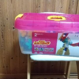 お家遊びに最適❗️２歳から 知育玩具  学研ニューブロックたっぷ...