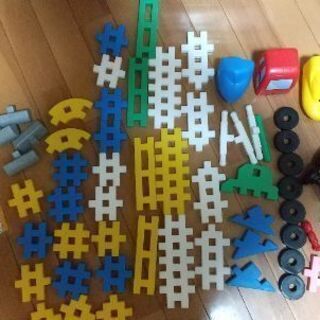 お家遊びに最適❗️２歳から 知育玩具  学研ニューブロックたっぷりセット    38種257個入り      の画像