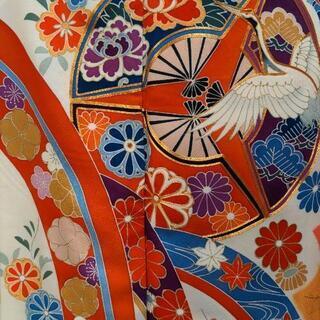 振り袖(お)、長襦袢、袋帯、小物セットの画像