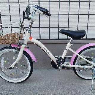 キッズ自転車☆16インチ　子供用自転車　補助輪つき