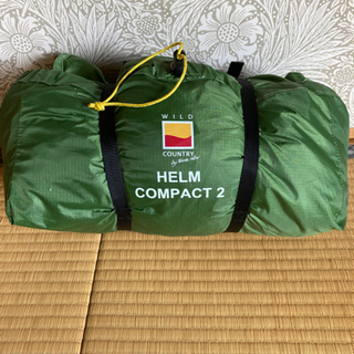 美品　WILD COUNTRY HELM compact2 専用フットプリント付