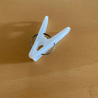 決定！洗濯バサミ35個