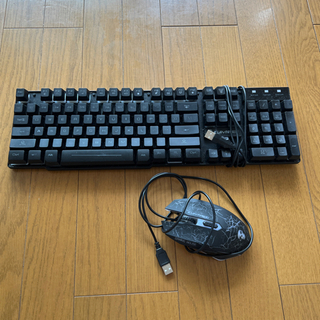 ゲーム用　キーボードとマウスのセット