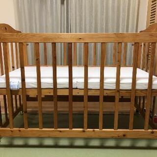 【お話し中】ベビーベッドお譲りします