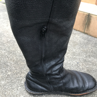 値下げ！高級靴トリッペン黒ロングブーツ！全長25センチの画像