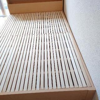 すのこベッド　中古　美品　セミダブル　ニトリの画像