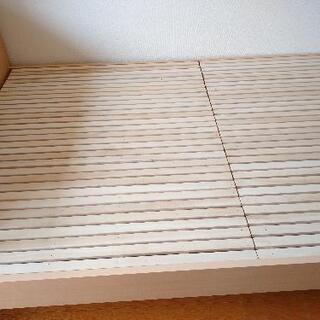 すのこベッド　中古　美品　セミダブル　ニトリの画像
