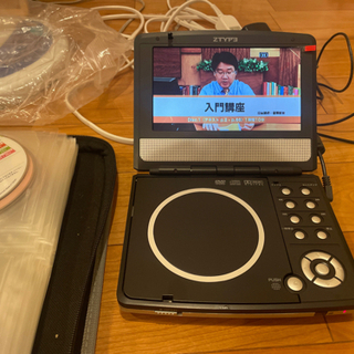 ポータブルDVDプレーヤー　動作確認済