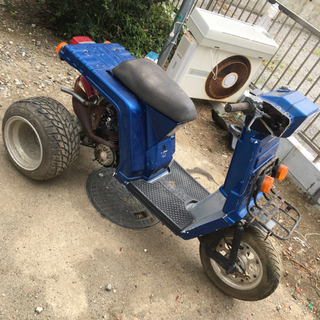 HONDA ジャイロX エンジン始動確認済み　カスタムベース　レストアベースの画像