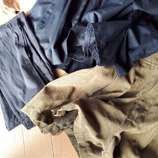 ★サイズ(160)～M(64-70)　サロペット　earthなどまとめて　合計３枚です。の画像