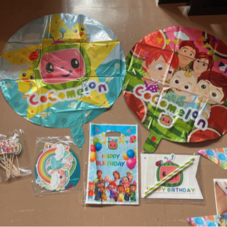 Coco melon 🎂誕生日飾り付けセット🎂　※オマケ付きの画像