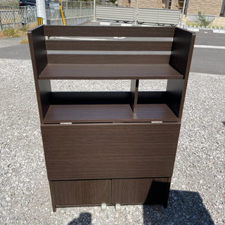 ニトリ　バタフライ付収納棚　机　デスク　早期引き取り希望　2000円