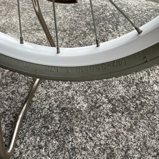 18インチの自転車の画像