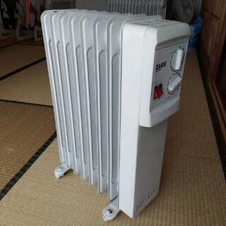 7枚フィンのオイル・ヒーター 2台あります。