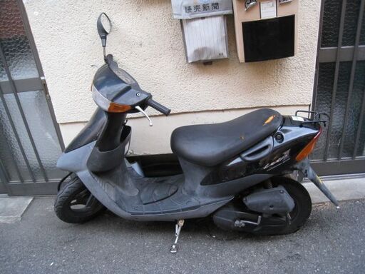 大阪市内南部引取限定 ジャンク 原付 レッツ 50cc スズキ SUZUKI 鈴木 ミニバイク スクーター オートバイ車体 スズキ 50cc以下