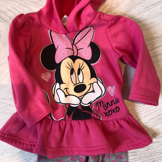 海外子ども服　ミニーちゃんセットの画像