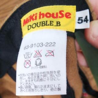 MIKI HOUSE ダブルB キャップの画像