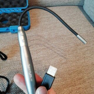 マイクロ　スコープ　顕微鏡　　ポータブル　USB　接続の画像