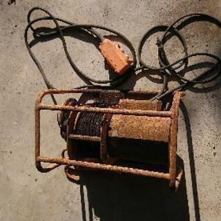 ❗現金決済です、ウインチ、倉庫整理の為出品の画像