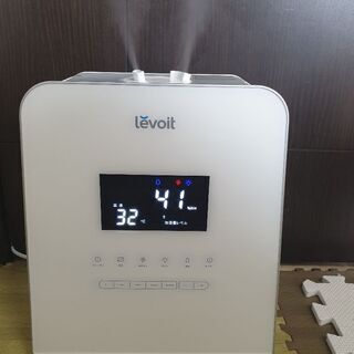 お話し中ですハイブリット超音波式加熱加湿器 levoit 大容量...