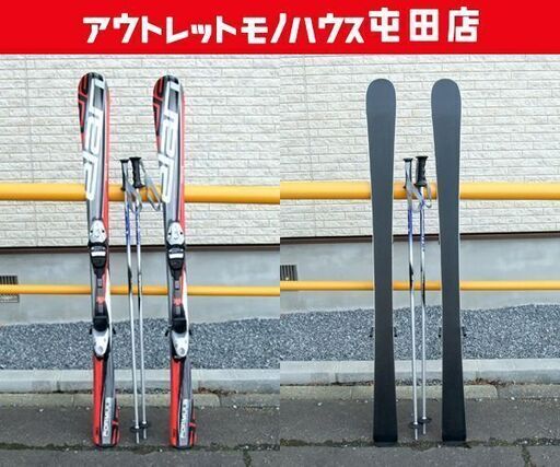 ELAN FORMULA 130cm ジュニア カービングスキー エラン 板＆ビンディング＆ポール 3点セット ☆ PayPay(ペイペイ)決済可能 ☆ 札幌市 北区 屯田