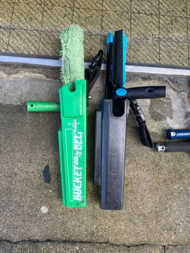 ガラス清掃道具一式　2セット＋予備セット