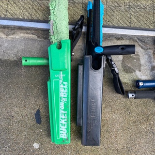 ガラス清掃道具一式　2セット＋予備セット