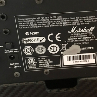 Marshall MG2CFX の画像