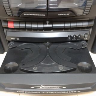 [ 美品 ][ 動作良好 ] 創和 SOWA ☆ 3CD マルチステレオ / RW-38 / CDチェンジャー / レコードプレーヤー / ラジカセ コンポ レコードデッキ [ 調布市 お受け取り限定 ][調布市 三鷹市 世田谷区 限定無料配送あり ]の画像