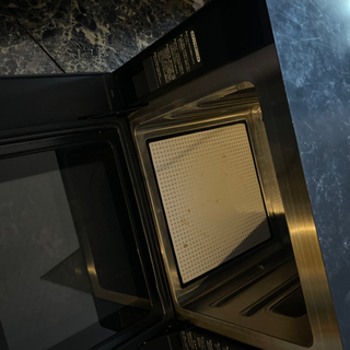 ジャンク品電子レンジの画像