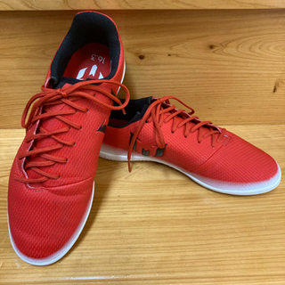 adidas サッカーシューズ　メッシ　23.0 室内用