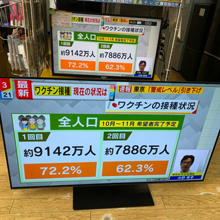 2/14 値下げ⭐️有機EL 4K⭐️2018年製 Panaso...