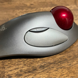 【一年使用 人気製品】Logicool TM-150r トラックマン マーブル 有線 マウス トラックボール 左右対称型 USB 4ボタン 国内正規品の画像