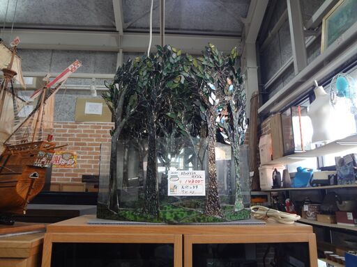 【モノ市場 東海店】　ステンドグラスオブジェ
