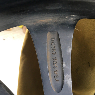 15インチホイールの画像