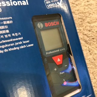 BOSH GLM40 レーザー距離計　新品　未使用　未開封の画像
